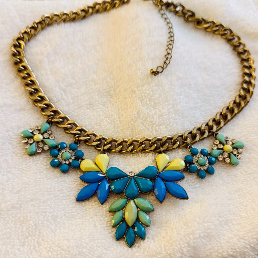 3/$20 Statement Necklace with Rhinestones